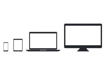 telephone-tablette-pc image d'un portable , une tablette et un pc
